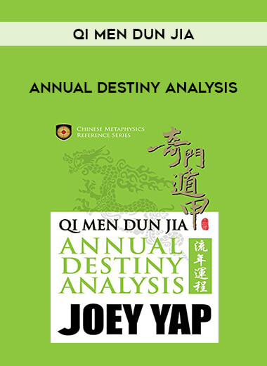Qi Men Dun Jia Annual Destiny Analysis download