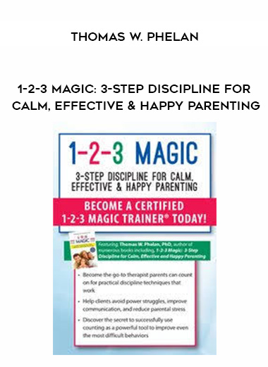1-2-3 Magic: 3-Step Discipline for Calm